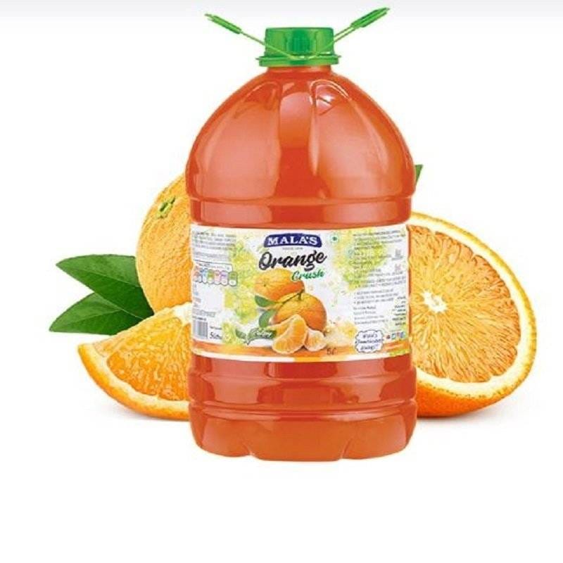 CRUSH ORANGE MALAS 5L