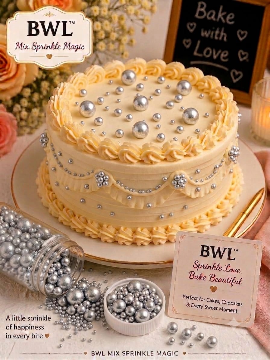 MIXED SILVER SPRINKLE