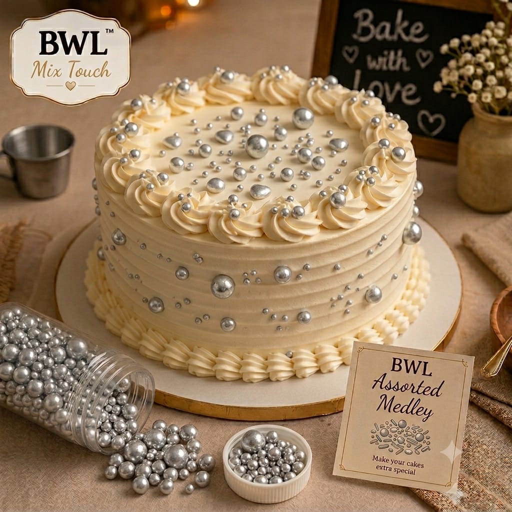 MIXED SILVER SPRINKLE