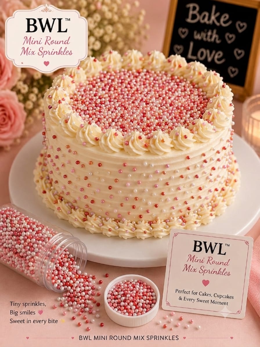 MINI ROUND MIX SPRINKLES
