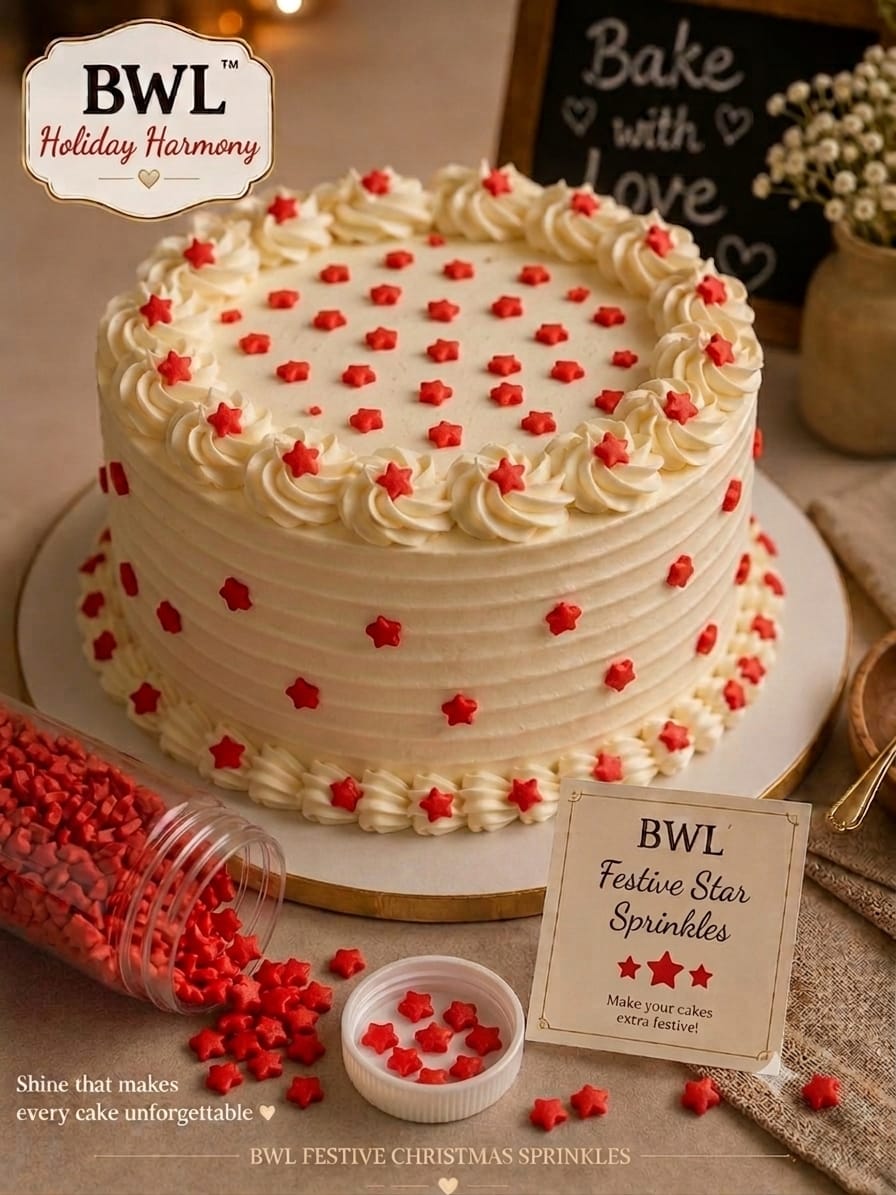 RED STAR SPRINKLES