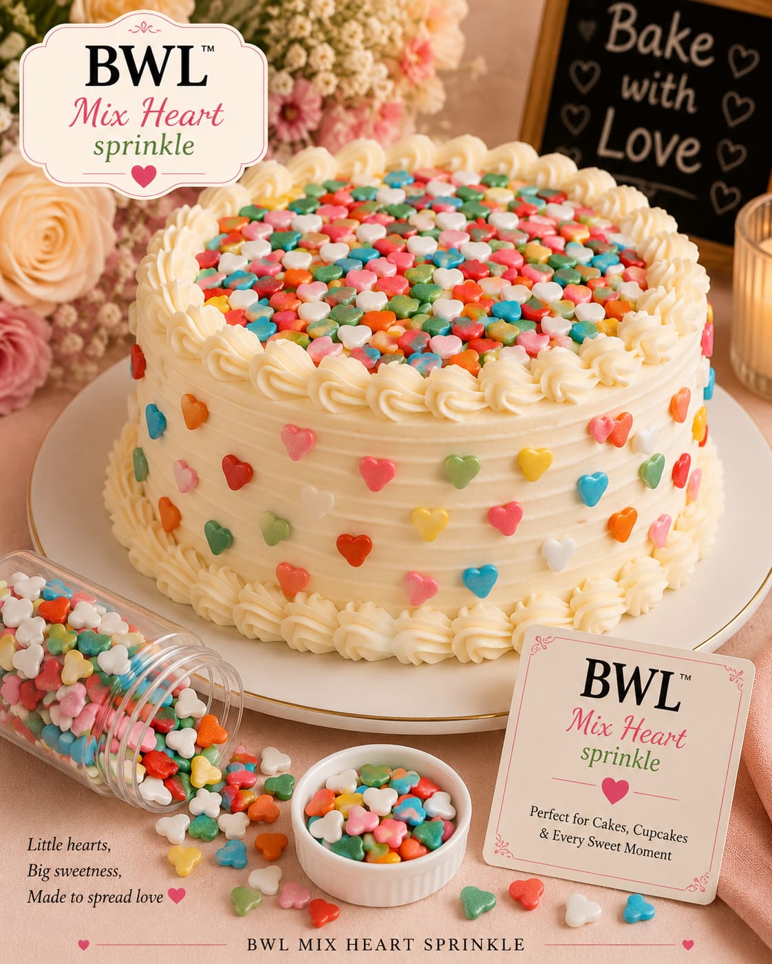 MIX HEART SPRINKLE