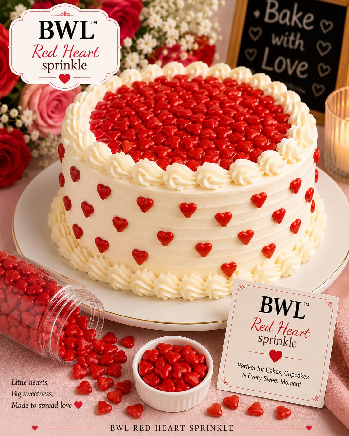 RED HEART SPRINKLE