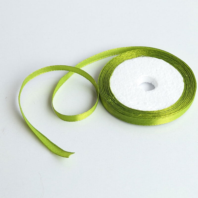 LEAF GREEN RIBBON (1CM)