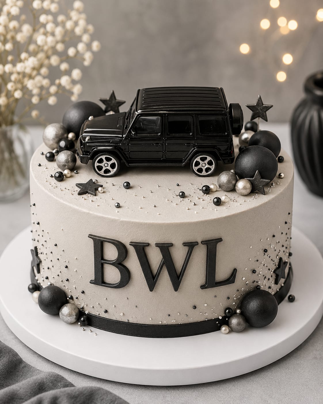 BLACK TOY CAR