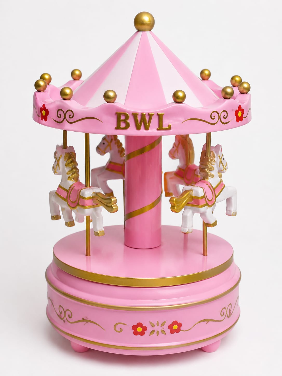 MERRY GO ROUND CAKE TOPPER