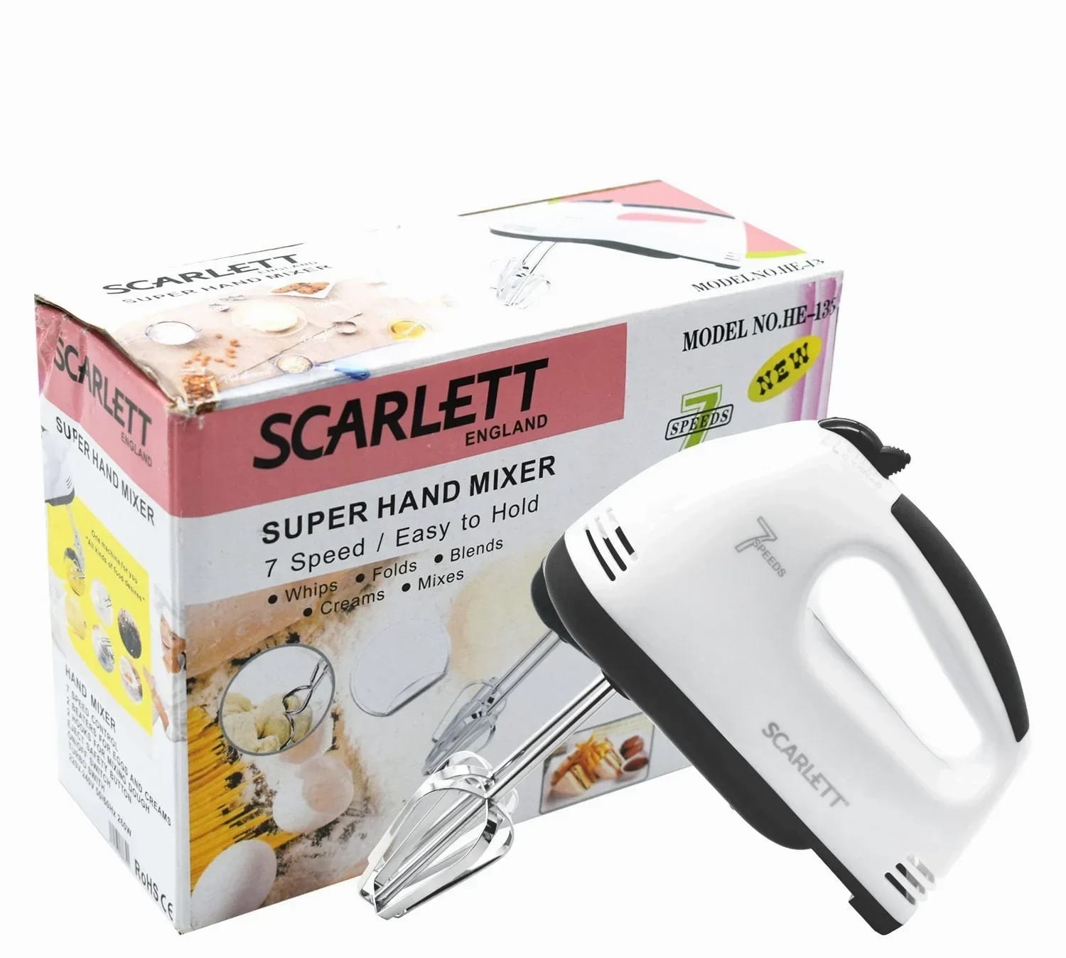 260 WATTS ELECTRIC HAND MIXER