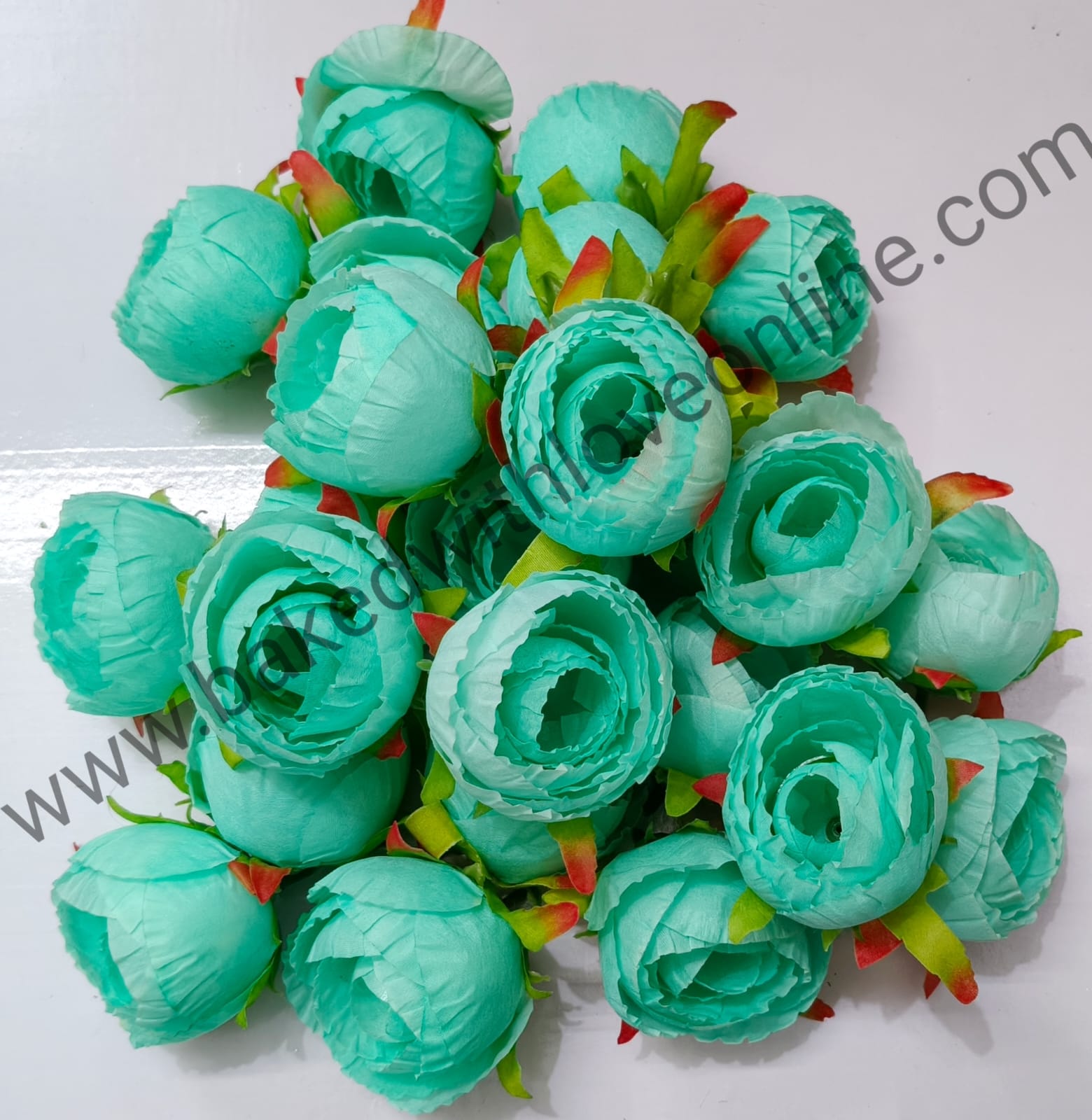 SEA GREEN PEONY FLOWER