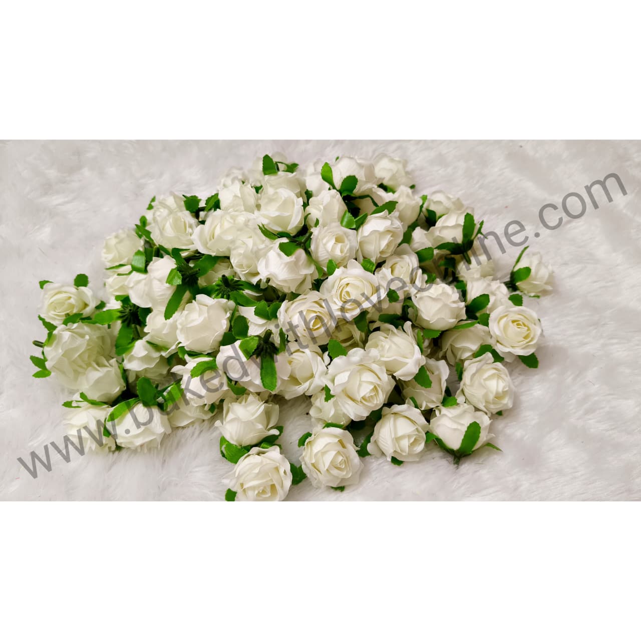 MINI WHITE ROSE FLOWER