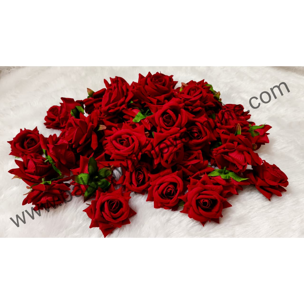 DARK RED VELVET ROSE FLOWER