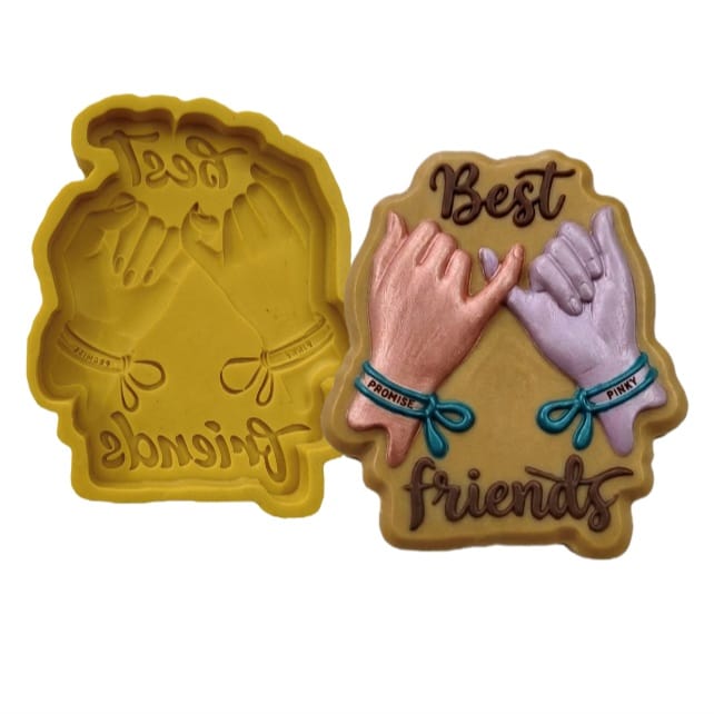 BEST FRIENDS SILICONE MOULD