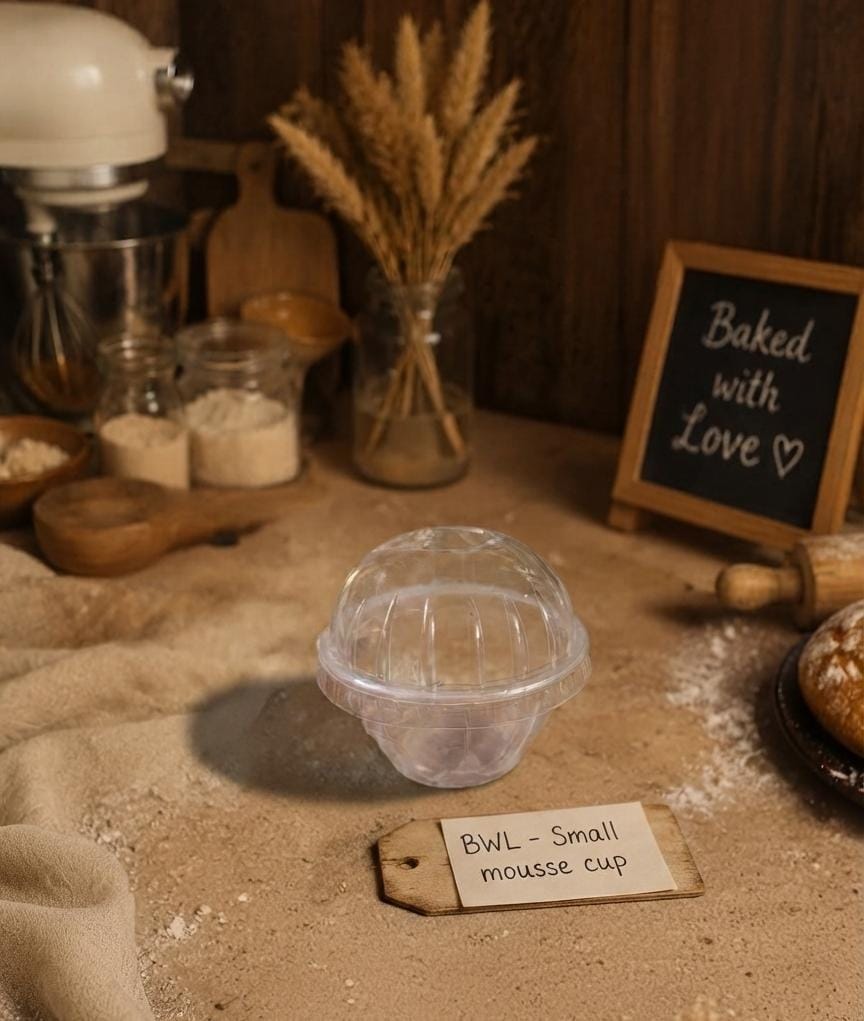 SMALL MOUSSE CUP (PET) 130ML