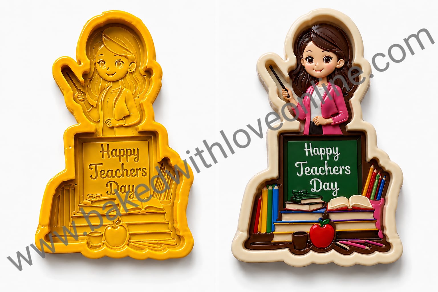 HAPPY TEACHERS DAY SILICONE MOULD