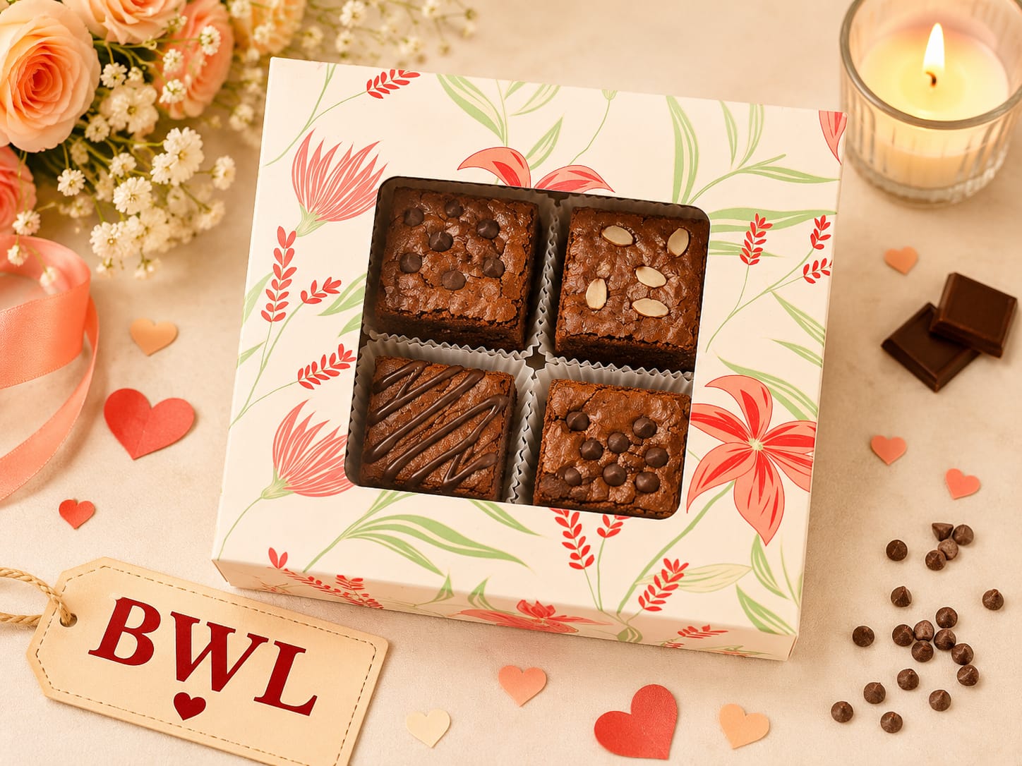 4 BROWNIE BOX