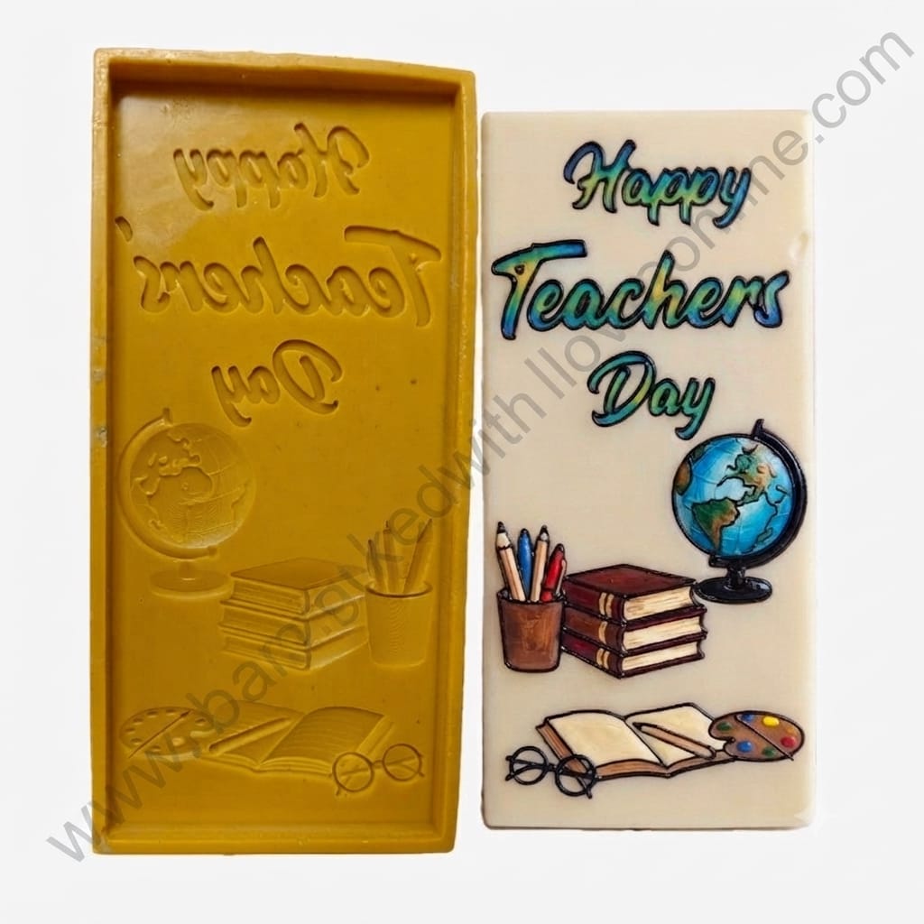 HAPPY TEACHERS DAY SILICONE MOULD