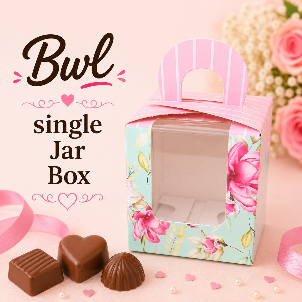 SINGLE JAR CHOCOLATE BOX