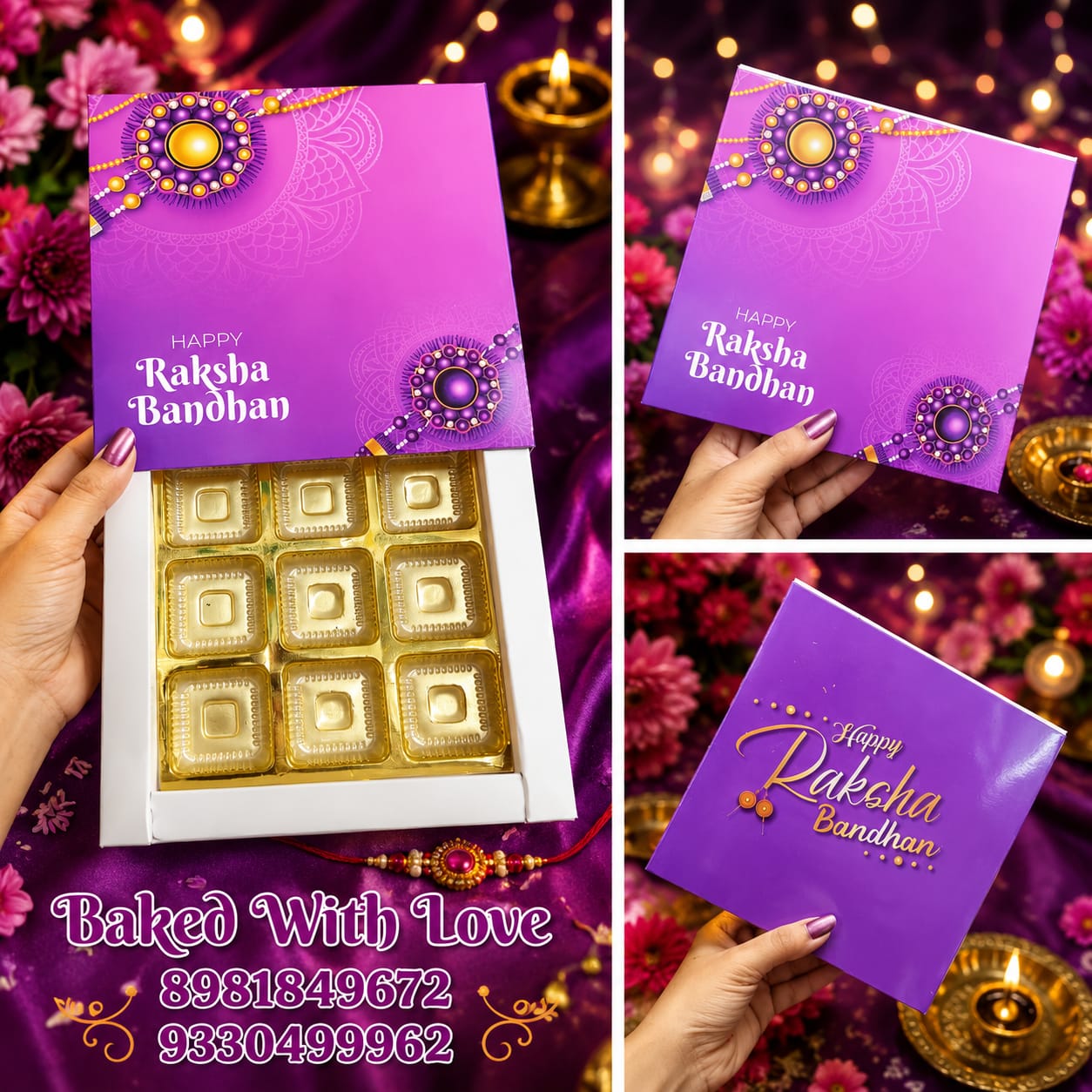 9 CAVITY HAPPY RAKSHA BANDHAN CHOCOLATE BOX (5 PCS)