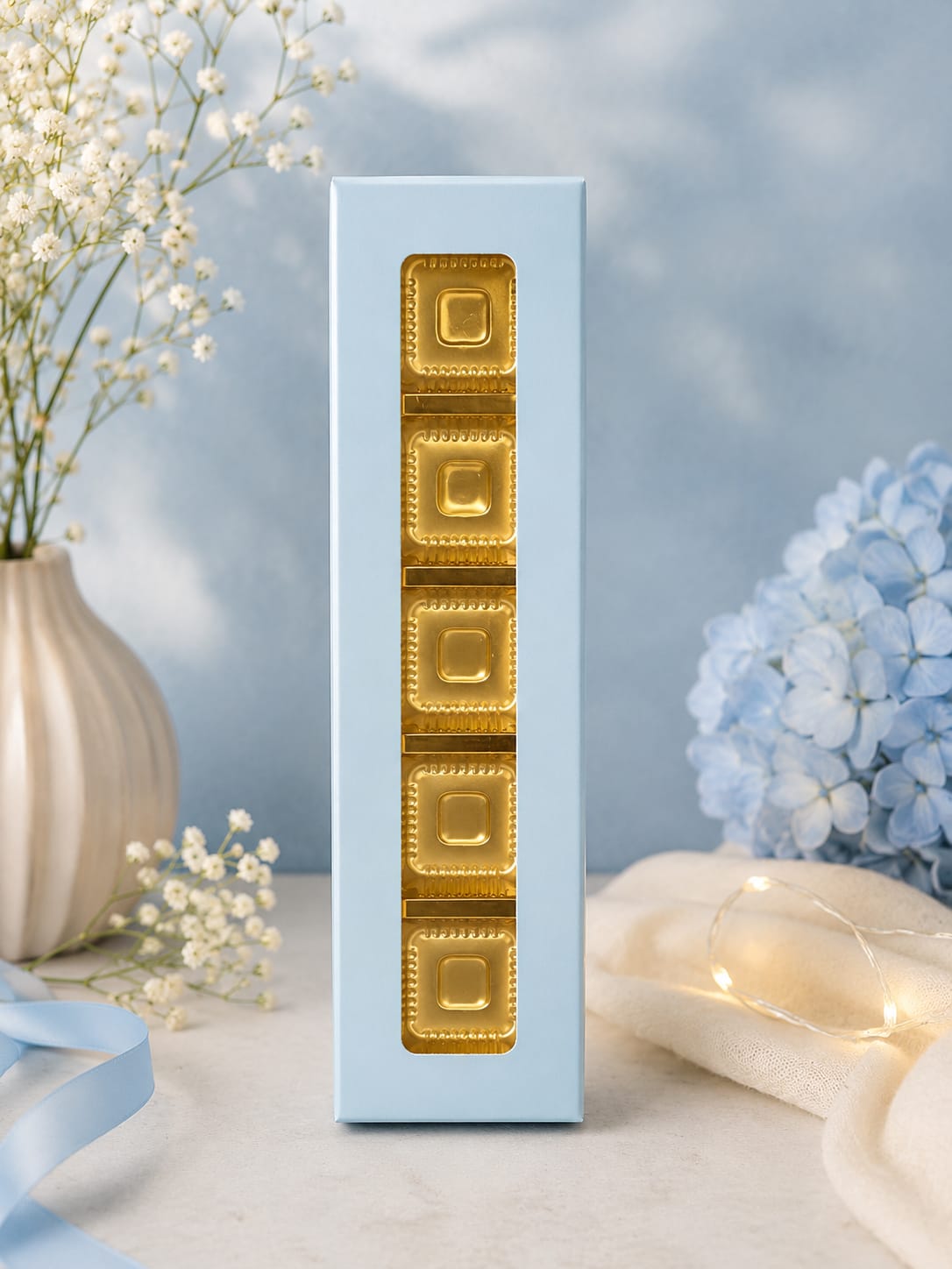 5 CAVITY CHOCOLATE BOX (5PCS)