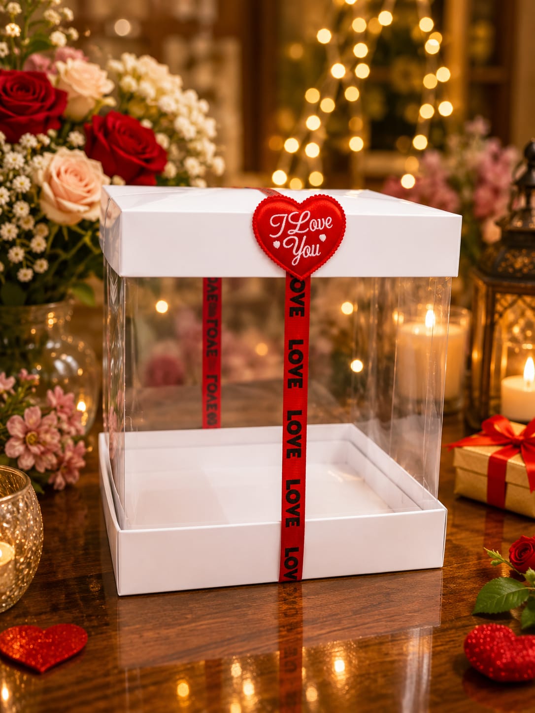 CAKE HAMPER BOX (10*10*10)